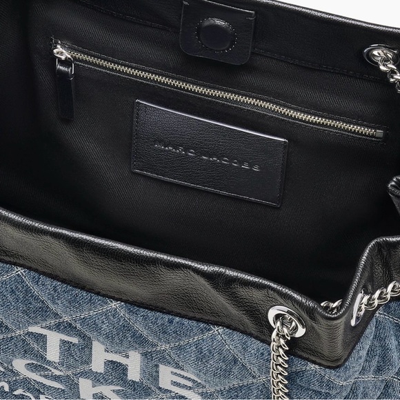 Absolutely gorgeous like new Marc Jacob’s the Sack Bag in denim and leather - Picture 4 of 8